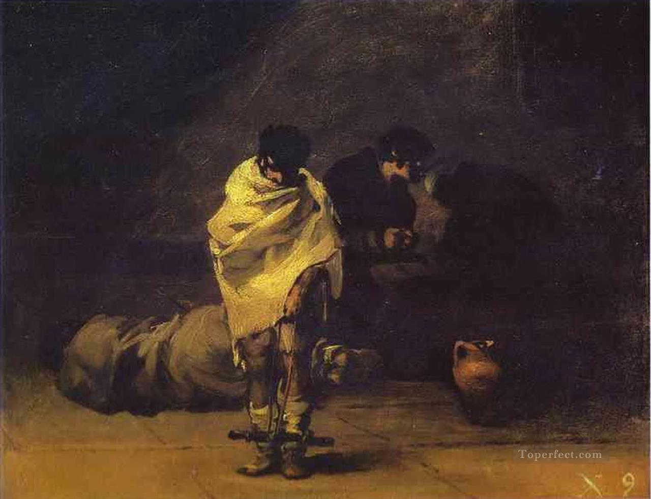 Prison Scene Francisco de Goya Oil Paintings